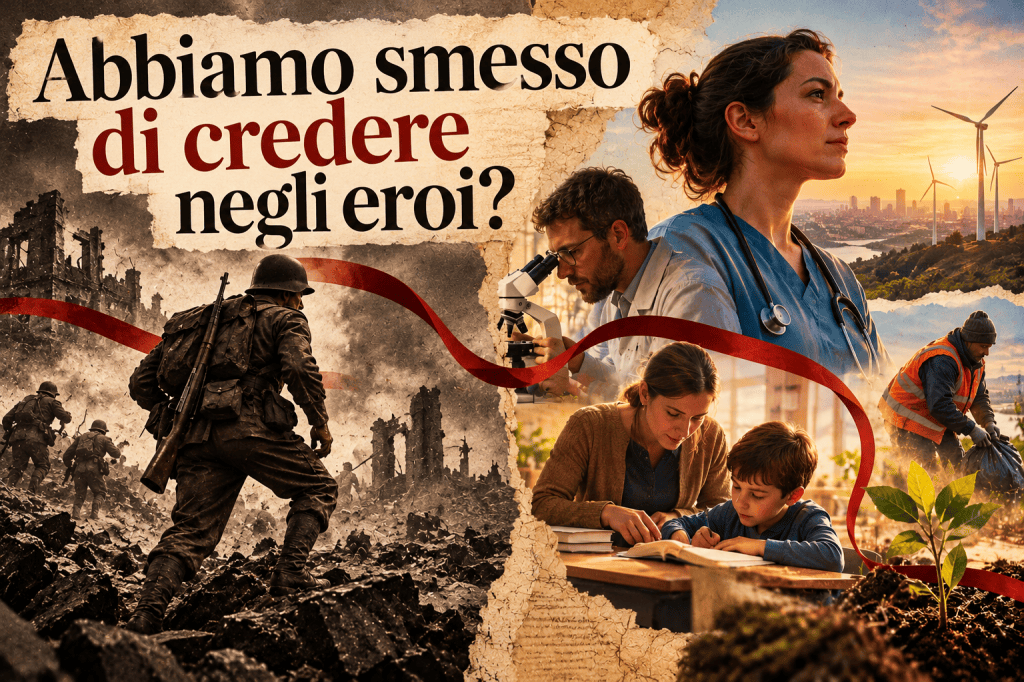 Abbiamo smesso di credere negli eroi? Žižek, Harari e la crisi dell'eroismo